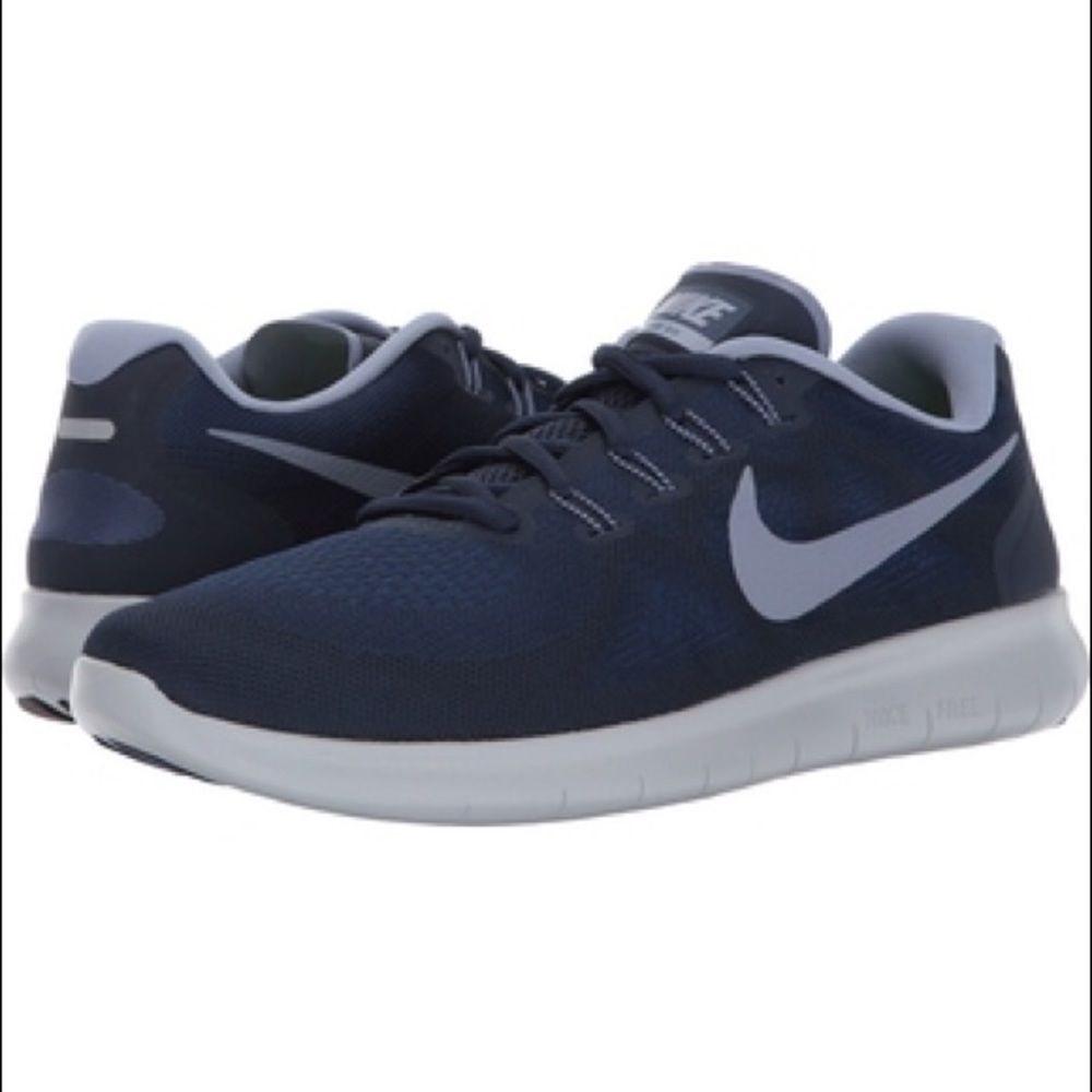 NWB Men’s Nike Free Run Navy/Sky Blue sz 10.5 👟